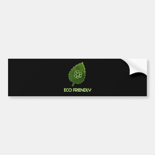 Autocollant De Voiture Adhésif pour pare-chocs amical d'Eco