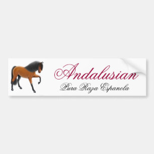 Autocollant De Voiture Adhésif pour pare-chocs andalou de Pura Raza