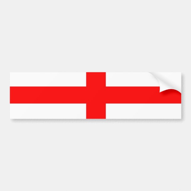 Autocollant De Voiture Adhésif pour pare-chocs anglais de drapeau (Devant)