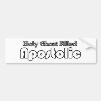 Autocollant De Voiture Adhésif pour pare-chocs apostolique