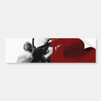 Autocollant De Voiture Adhésif pour pare-chocs - art d'affiche