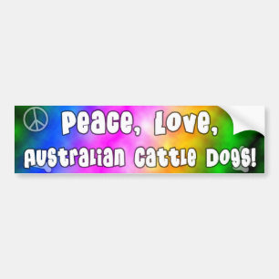Autocollant De Voiture Adhésif pour pare-chocs australien de chiens de