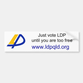 Autocollant De Voiture Adhésif pour pare-chocs australien de LDP