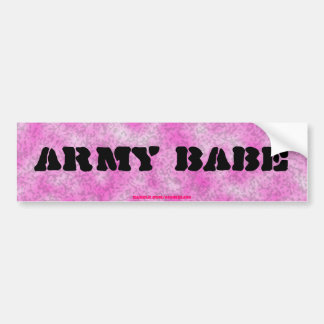 Autocollant De Voiture Adhésif pour pare-chocs Bébé-Rose de camouflage