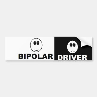 Autocollant De Voiture Adhésif pour pare-chocs bipolaire de conducteur