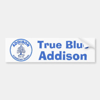 Autocollant De Voiture Adhésif pour pare-chocs bleu d'Addison
