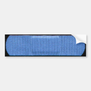 Autocollant De Voiture Adhésif pour pare-chocs bleu de bandage