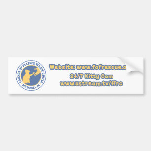 Autocollant De Voiture Adhésif pour pare-chocs bleu/jaune de logo