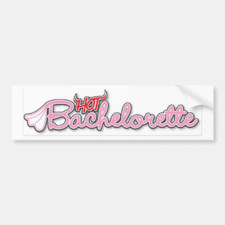 Autocollant De Voiture adhésif pour pare-chocs chaud de bachelorette