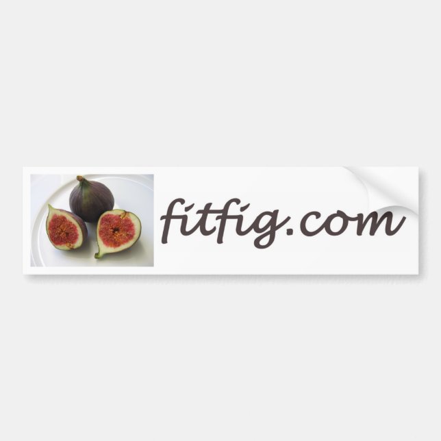 Autocollant De Voiture Adhésif pour pare-chocs convenable de figue (Devant)