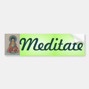 Autocollant De Voiture Adhésif pour pare-chocs curatif de Bouddha