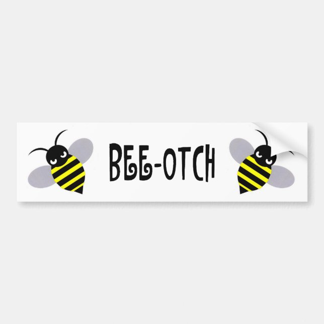 Autocollant De Voiture Adhésif pour pare-chocs d'Abeille-Otch (Devant)