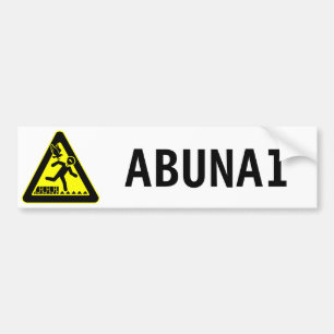 Autocollant De Voiture Adhésif pour pare-chocs d'Abunai