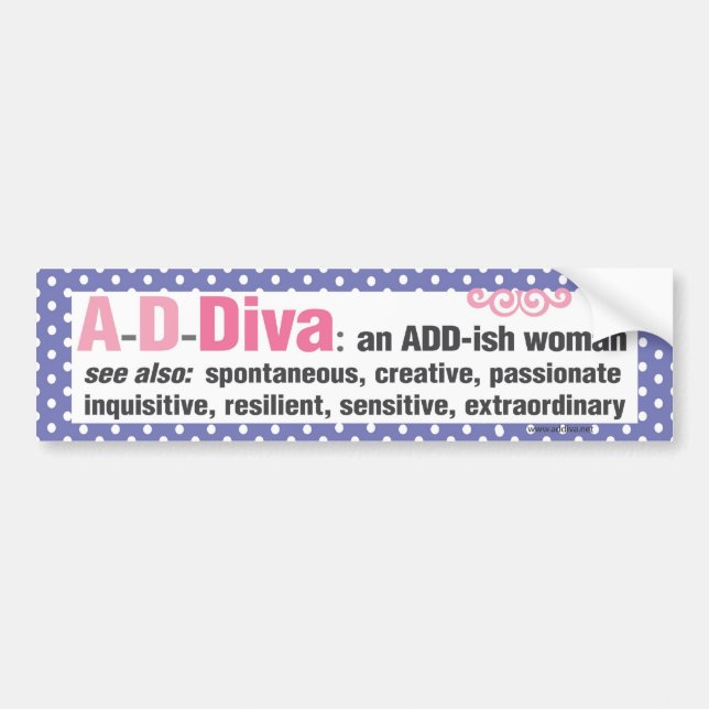 Autocollant De Voiture Adhésif pour pare-chocs d'ADDiva - pourpre (Devant)