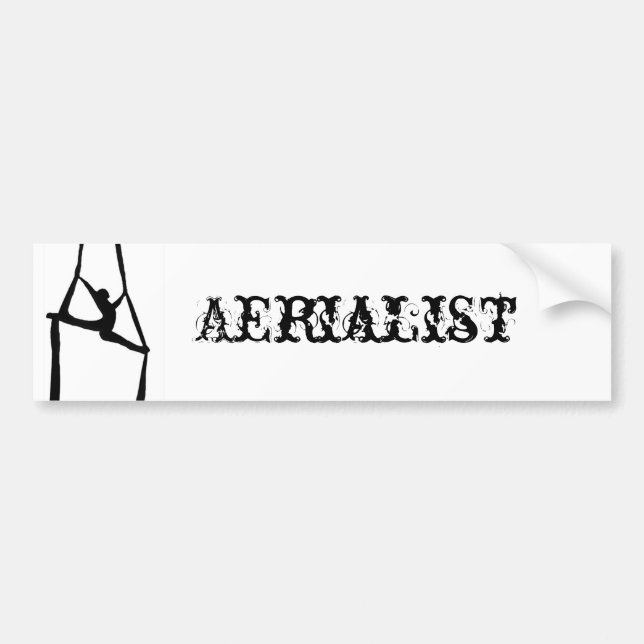 Autocollant De Voiture Adhésif pour pare-chocs d'Aerialist (Devant)