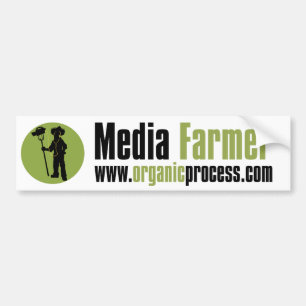 Autocollant De Voiture Adhésif pour pare-chocs d'agriculteur de médias