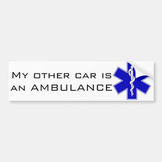 Autocollant De Voiture Adhésif pour pare-chocs d'ambulance