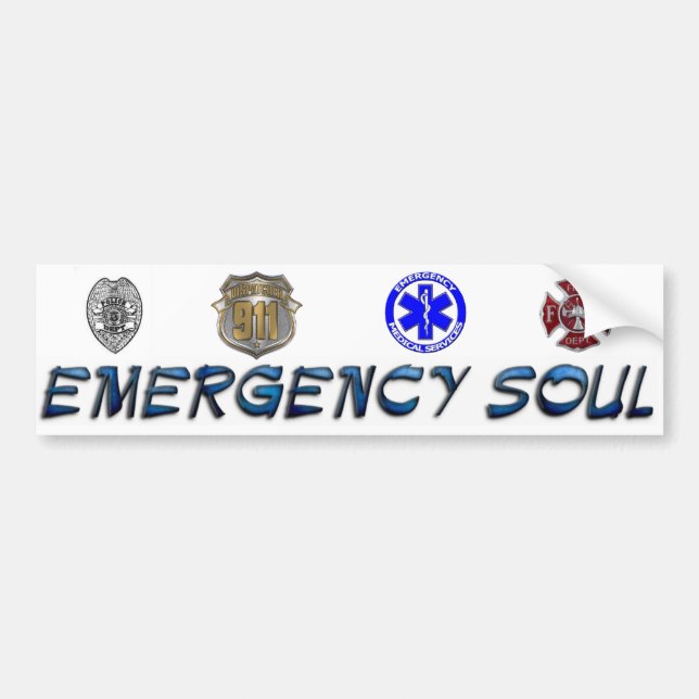 Autocollant De Voiture Adhésif pour pare-chocs d'âme de secours (Devant)