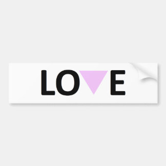 Autocollant De Voiture Adhésif pour pare-chocs d'amour de LGBT