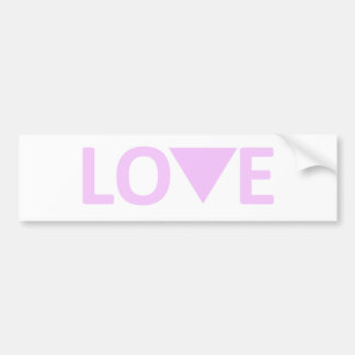 Autocollant De Voiture Adhésif pour pare-chocs d'amour de LGBT
