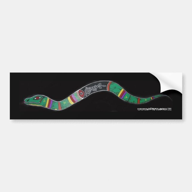 Autocollant De Voiture Adhésif pour pare-chocs d'anaconda (Devant)