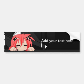 Autocollant De Voiture Adhésif pour pare-chocs d'Anime
