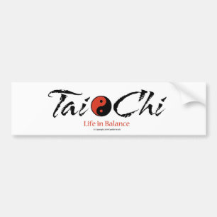 Autocollant De Voiture Adhésif pour pare-chocs dans équilibre de Chi de