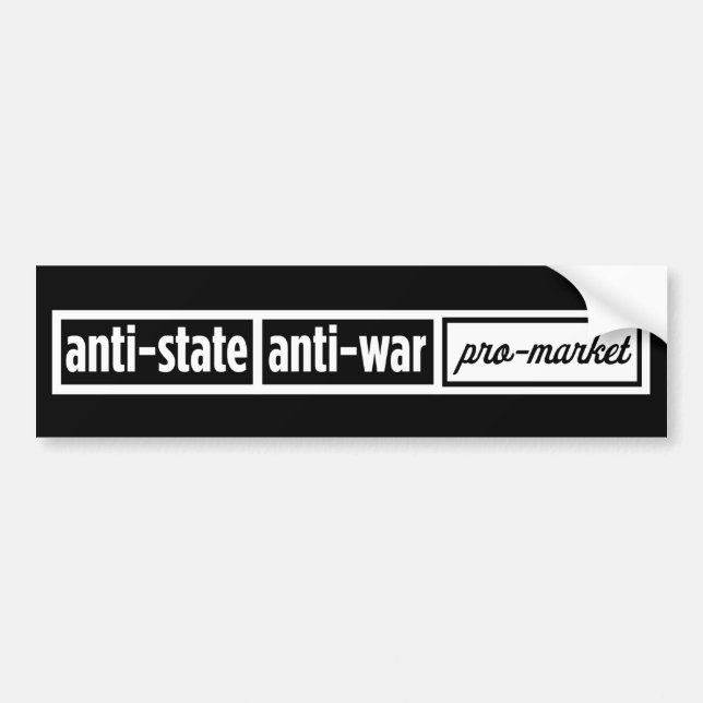 Autocollant De Voiture Adhésif pour pare-chocs d'Anti-State (Devant)