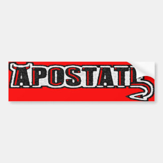 Autocollant De Voiture Adhésif pour pare-chocs d'apostat