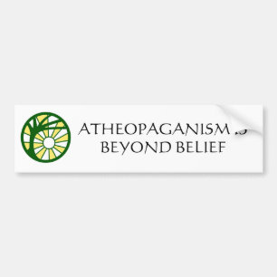 Autocollant De Voiture Adhésif pour pare-chocs d'Atheopaganism