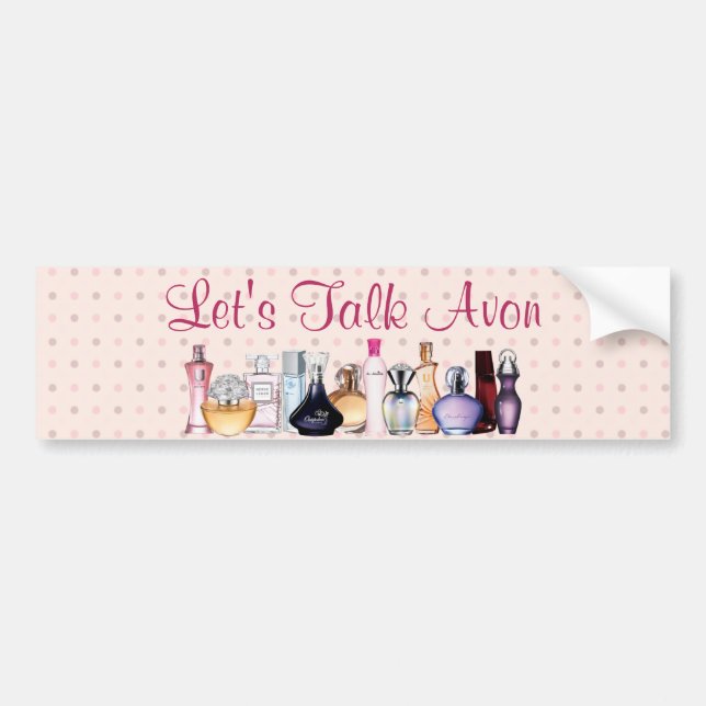 Autocollant De Voiture Adhésif pour pare-chocs d'Avon (Devant)