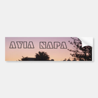 Autocollant De Voiture Adhésif pour pare-chocs d'Ayia Napa