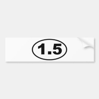 Autocollant De Voiture Adhésif pour pare-chocs de 1,5 milles