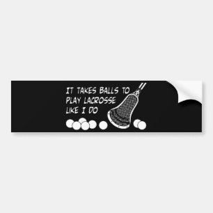 Autocollant De Voiture Adhésif pour pare-chocs de BallsIDo d'humour de