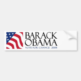 Autocollant De Voiture Adhésif pour pare-chocs de Barack Obama