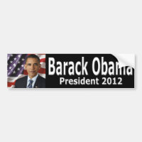 Adhésif pour pare-chocs de Barack Obama