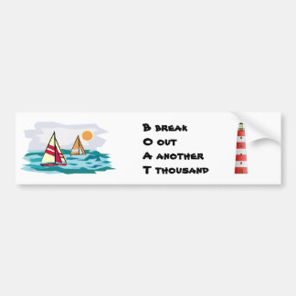 Autocollant De Voiture Adhésif pour pare-chocs de BATEAU