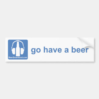 Autocollant De Voiture Adhésif pour pare-chocs de BeerDownload