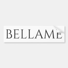 Autocollant De Voiture Adhésif pour pare-chocs de Bellame