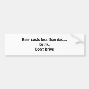 Autocollant De Voiture Adhésif pour pare-chocs de bière