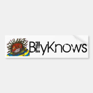 Autocollant De Voiture Adhésif pour pare-chocs de BillyKnows