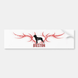 Autocollant De Voiture Adhésif pour pare-chocs de Boston Terrier