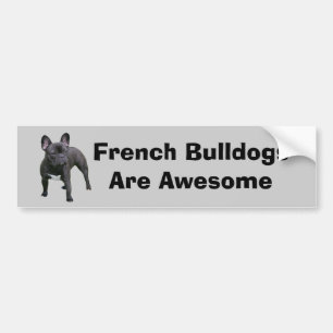 Autocollant De Voiture Adhésif pour pare-chocs de bouledogue français