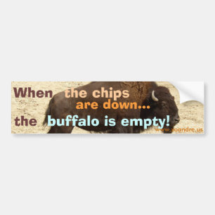 Autocollant De Voiture Adhésif pour pare-chocs de Buffalo