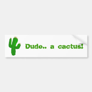 Autocollant De Voiture Adhésif pour pare-chocs de cactus de Jovi
