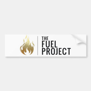 Autocollant De Voiture Adhésif pour pare-chocs de carburant (or)