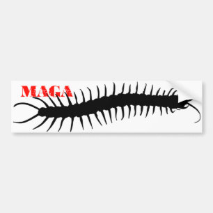 Autocollant De Voiture Adhésif pour pare-chocs de centipède de MAGA