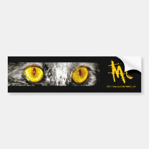 Autocollant De Voiture Adhésif pour pare-chocs de chat de singe