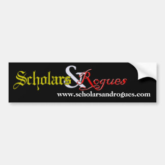 Autocollant De Voiture Adhésif pour pare-chocs de chercheurs et d'escrocs