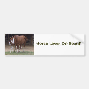 Autocollant De Voiture Adhésif pour pare-chocs de chevaux
